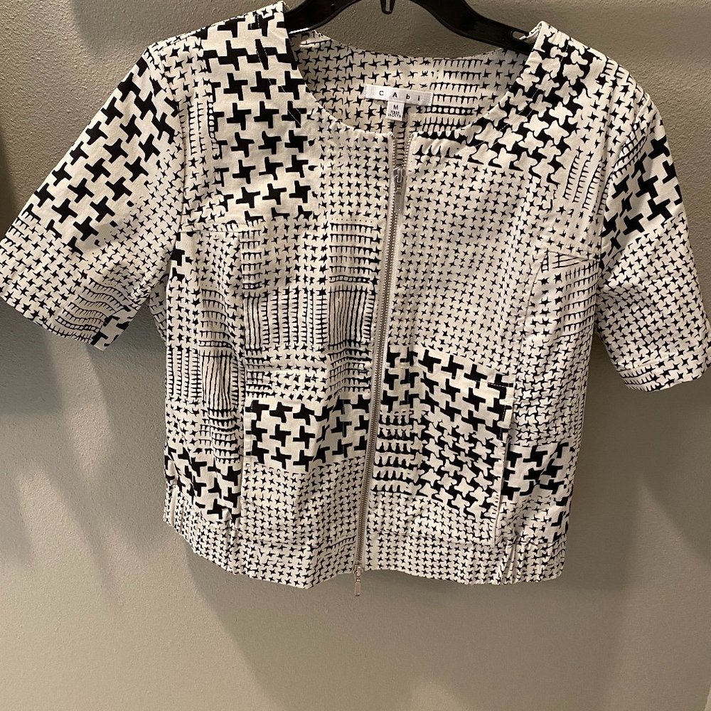 CAbi Coupe Bomber Zip Jacket